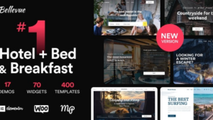 Bellevue (v4.2.7) Hotel + Bed and Breakfast Booking - Calendar Theme [NFIX]