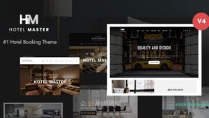 Hotel Master (v4.2.2) Hotel Booking WordPress Theme