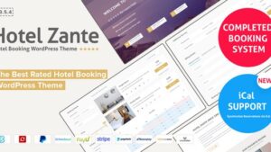Zante (v1.3.5.4) Hotel WordPress Theme