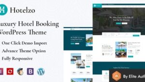 Hotelzo (v1.2) Luxury Hotel WordPress Theme