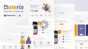 Hoteria - Hotel Service Elementor Template Kit