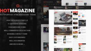 Hotmagazine (v2.4) News & Magazine WordPress Theme
