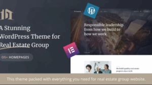 Housale v1.0 Real Estate Group WordPress Theme