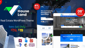 Houseland v1.2 – Real Estate WordPress Theme