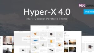 HyperX v4.9.9.4 Responsive Wordpress Portfolio Theme