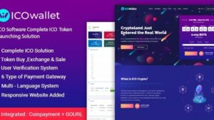 Fixed* ICOWallet v3.0 ICO Script | Complete ICO Software and Token Launching Solution