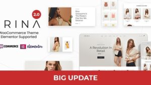 IRINA (v2.1.0) Elementor WooCommerce Theme