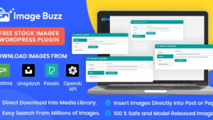 Image Buzz v1.0.2 Free Stock Images WordPress Plugin