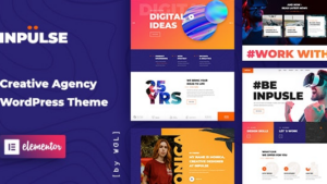 InPulse v1.2.12 Creative Agency WordPress Theme [Activated]