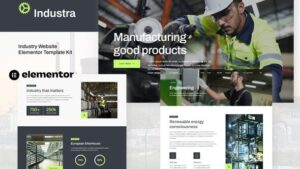 Industra - Industry & Manufacturing Elementor Template Kit