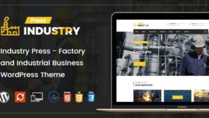 Industry Press (v3.2) Factory and Industrial Business WordPress Theme