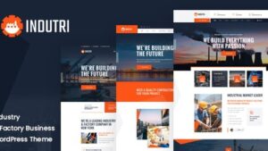 Indutri (v1.2.6) Factory & Industrial WordPress Theme