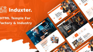Induxter v1.1 Industry And Factory HTML Template