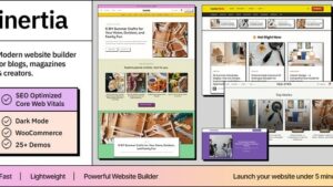 Inertia v1.5.1 Multipurpose Magazine & Blog WordPress Theme [NFIX]