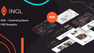 Ingl - Coworking Space Elementor Template Kit