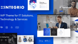Integrio (v1.2.1) IT Solutions and Services Company WordPress Theme [Activated]