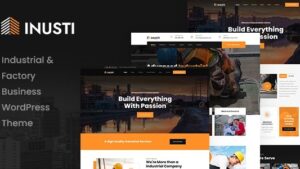 Inusti v1.1.9 Factory & Industrial WordPress Theme