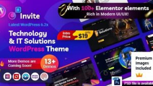Invite (v1.0.9) IT Solutions & Technology WordPress Theme