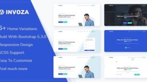 Invoza v1.0.0 Responsive Landing Page Template