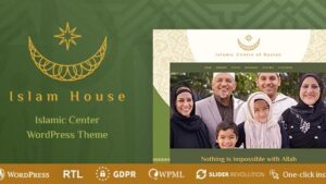 Islam House v1.1.3 Mosque and Religion WordPress Theme