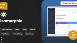 Isomorphic (v7.6.2) React Admin Dashboard Template