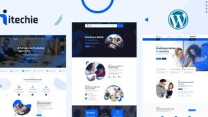 Itechie v.1.0.5 IT Solutions and Services WordPress Theme