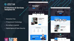 Izeetak - IT Solutions & Services Elementor Template Kit