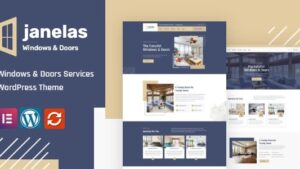Janelas (v1.0.7) Windows & Doors Services WordPress Theme