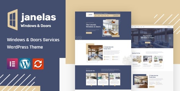 Janelas (v1.0.7) Windows & Doors Services WordPress Theme
