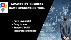 Javascript Business Name Suggestion Tool (v1.0.0)