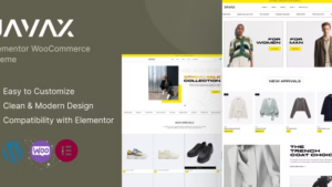 Javax v1.0.7 Elementor WooCommerce Theme