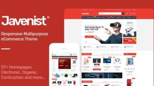Javenist v1.3.2 Multipurpose eCommerce WordPress Theme