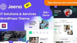 Jeena (v1.0.4) Technology & IT Solutions WordPress Theme