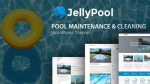 JellyPool (v1.6) Pool Maintenance & Cleaning WordPress Theme