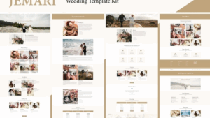Jemari - Wedding Elementor Template Kit