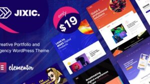 Jixic (v1.7) Portfolio & Agency WordPress Theme