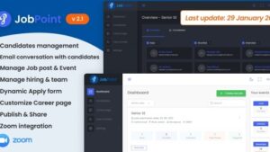 Fixed* JobPoint v3.3 (Recruitment Management System)