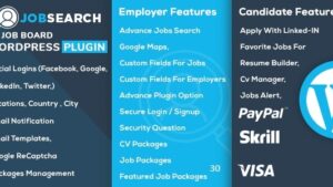JobSearch (v2.9.6) WP Job Board WordPress Plugin