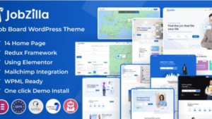 JobZilla (v1.9) Job Board WordPress Theme