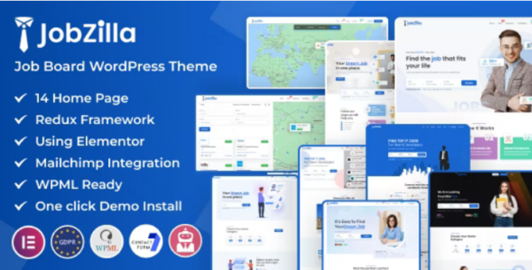 JobZilla (v2.0) Job Board WordPress Theme