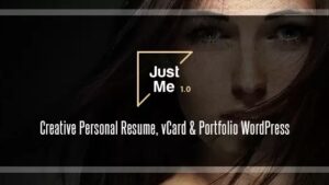 Just Me v1.0 Creative Portfolio WordPress Theme