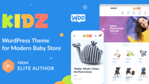 KIDZ (v5.23) Baby Shop & Kids Store WordPress WooCommerce Theme