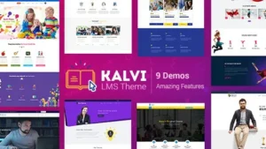 Kalvi (v4.7) LMS Education WordPress Theme