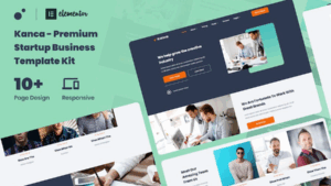 Kanca - Startup Business Consulting Elementor Template Kit