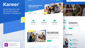 Kareer – Human Resource & Recruitment Agency Elementor Template Kit