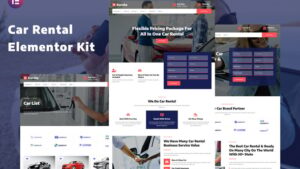 Kareta - Car Rental Services Elementor Template Kit