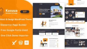 Kasuua (v1.0.0) Architect & Design WordPress Theme