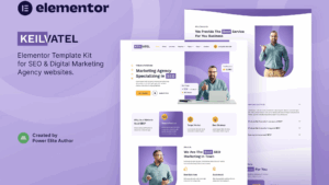 Keilvatel – SEO & Digital Marketing Agency Elementor Template Kit