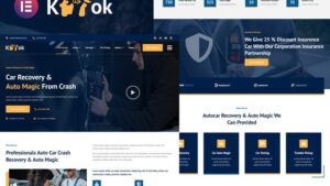 Ketok - Auto Detailing & Repair Business Elementor Pro Template Kit