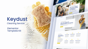Keydust - Cleaning Service Elementor Template Kit
